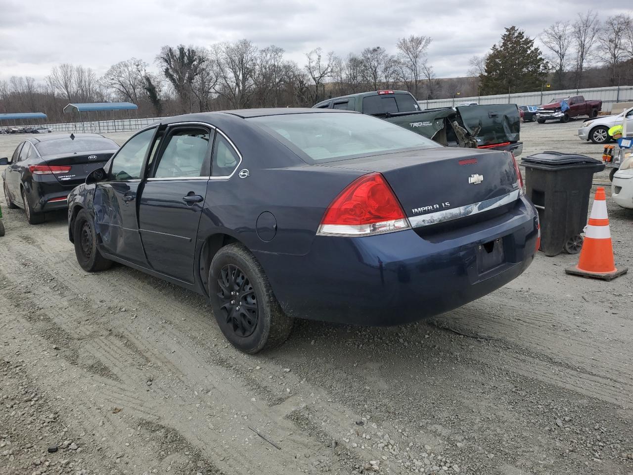 2007 Chevrolet Impala VIN 2G1WB58K479371159 Copart auction photo, side damage thumbnail 2