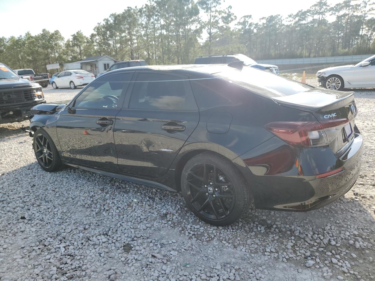 2025 Honda Civic VIN 2HGFE2F5XSH560604 Copart auction photo, rollover / minor dent/scratches damage thumbnail 2