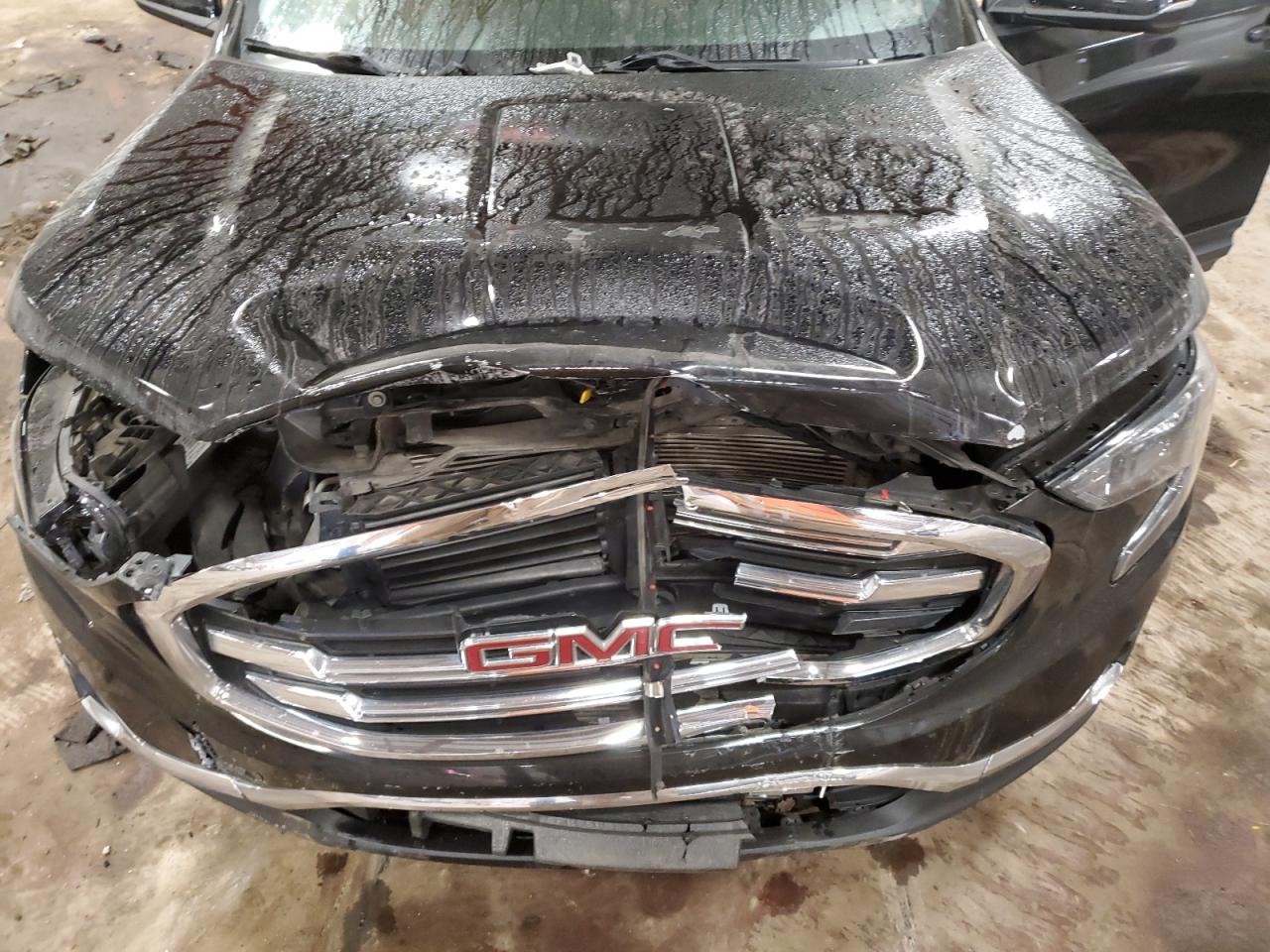 2019 GMC Terrain VIN 3GKALWEU3KL249297 Copart auction photo, front end / side damage thumbnail 12