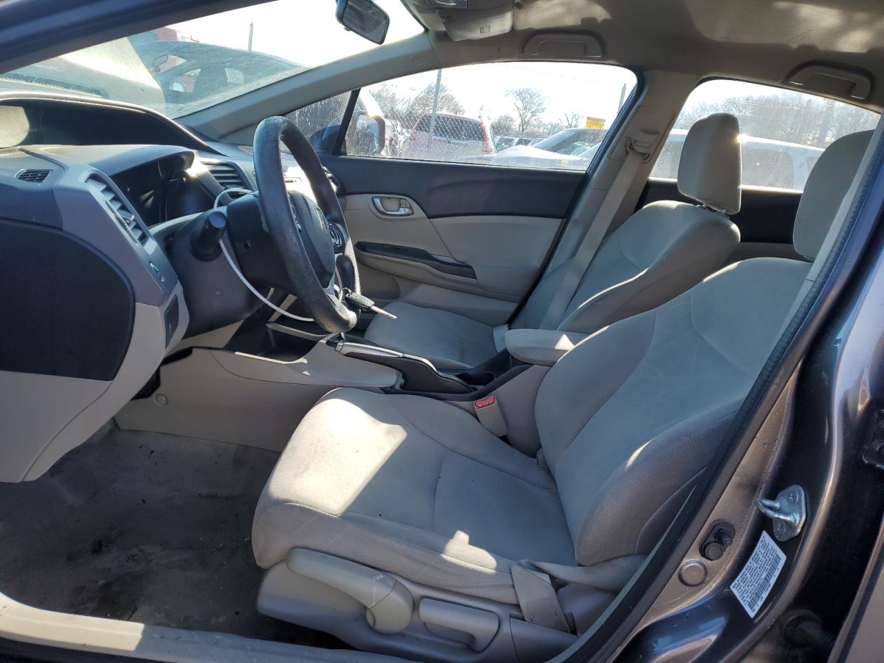 2012 Honda Civic VIN 19XFB2F50CE362179 Copart auction photo, front end damage thumbnail 7