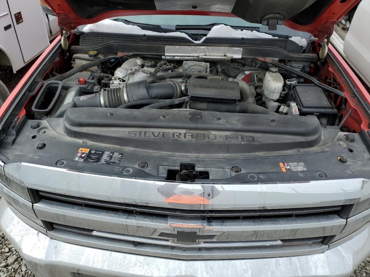 2018 Chevrolet Silverado VIN 1GC1KVEY9JF237045 Copart auction photo, front end / rear end damage thumbnail 11