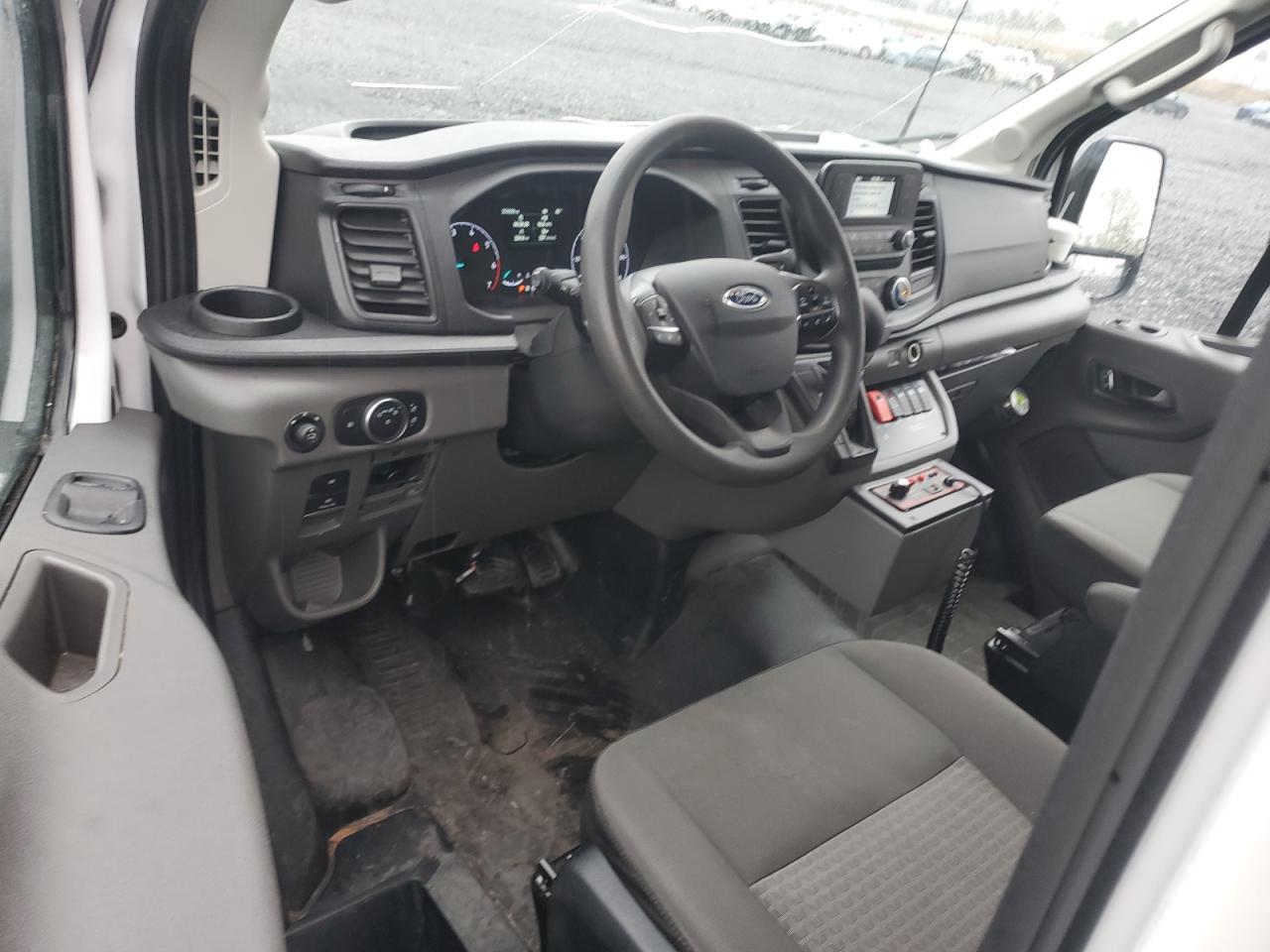 2022 Ford Transit VIN 1FDBR1CG3NKA73142 Copart auction photo, side damage thumbnail 8