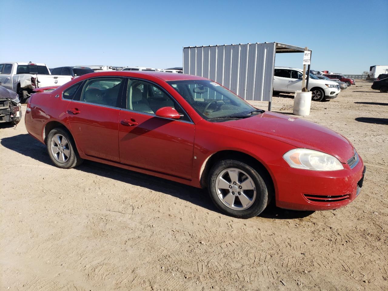 2008 Chevrolet Impala VIN 2G1WT58K181352842 Copart auction photo, side / minor dent/scratches damage thumbnail 4
