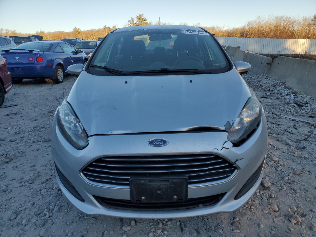 2016 Ford Fiesta VIN 3FADP4BJ3GM102819 Copart auction photo, front end damage thumbnail 5