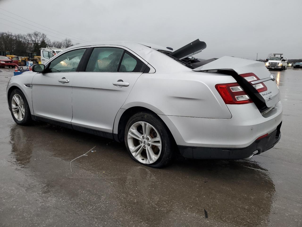 2016 Ford Taurus VIN 1FAHP2E80GG142705 Copart auction photo, top/roof / rear end damage thumbnail 2