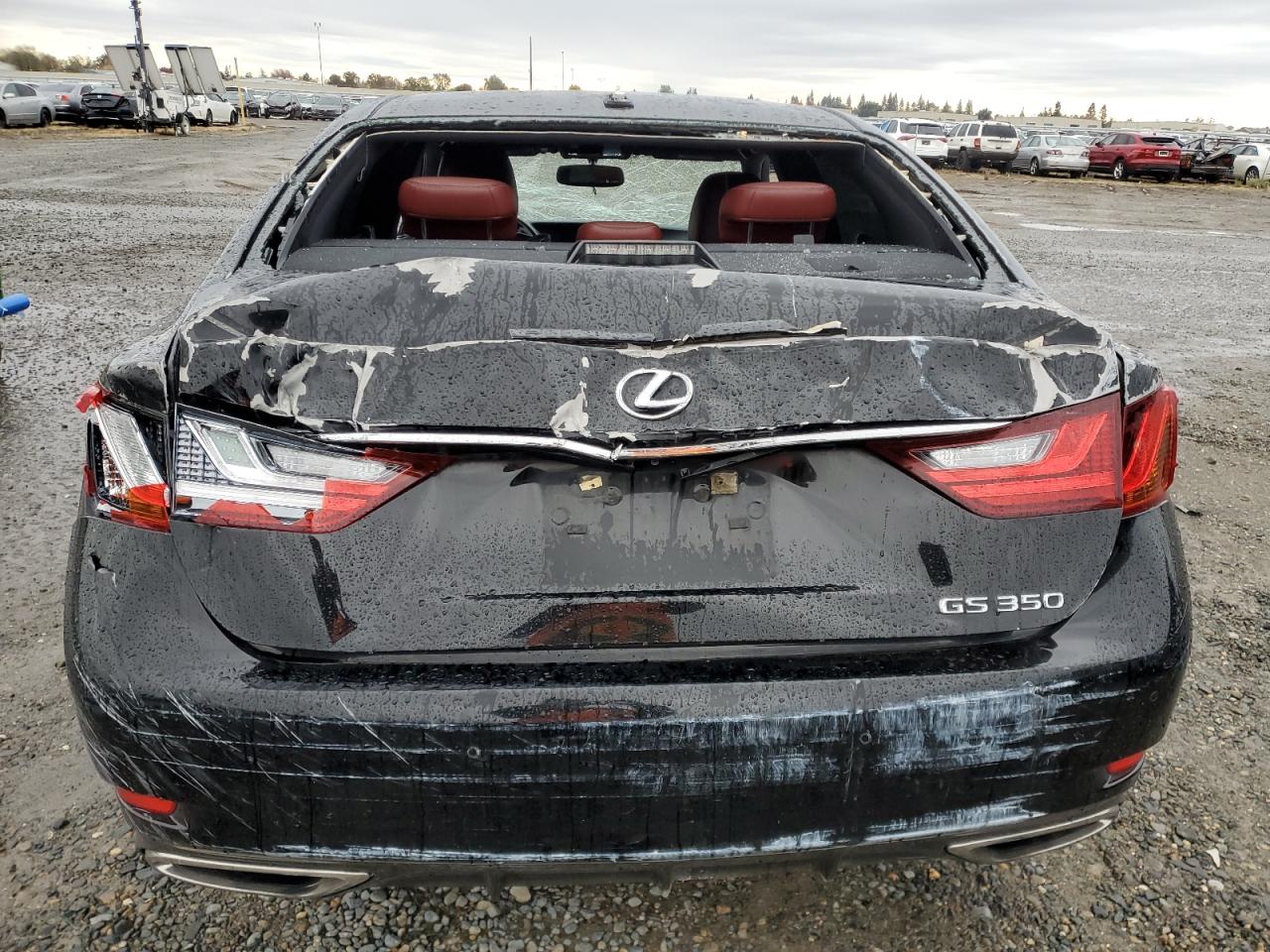 2014 Lexus GS VIN JTHBE1BL8E5031125 Copart auction photo, all over damage thumbnail 6