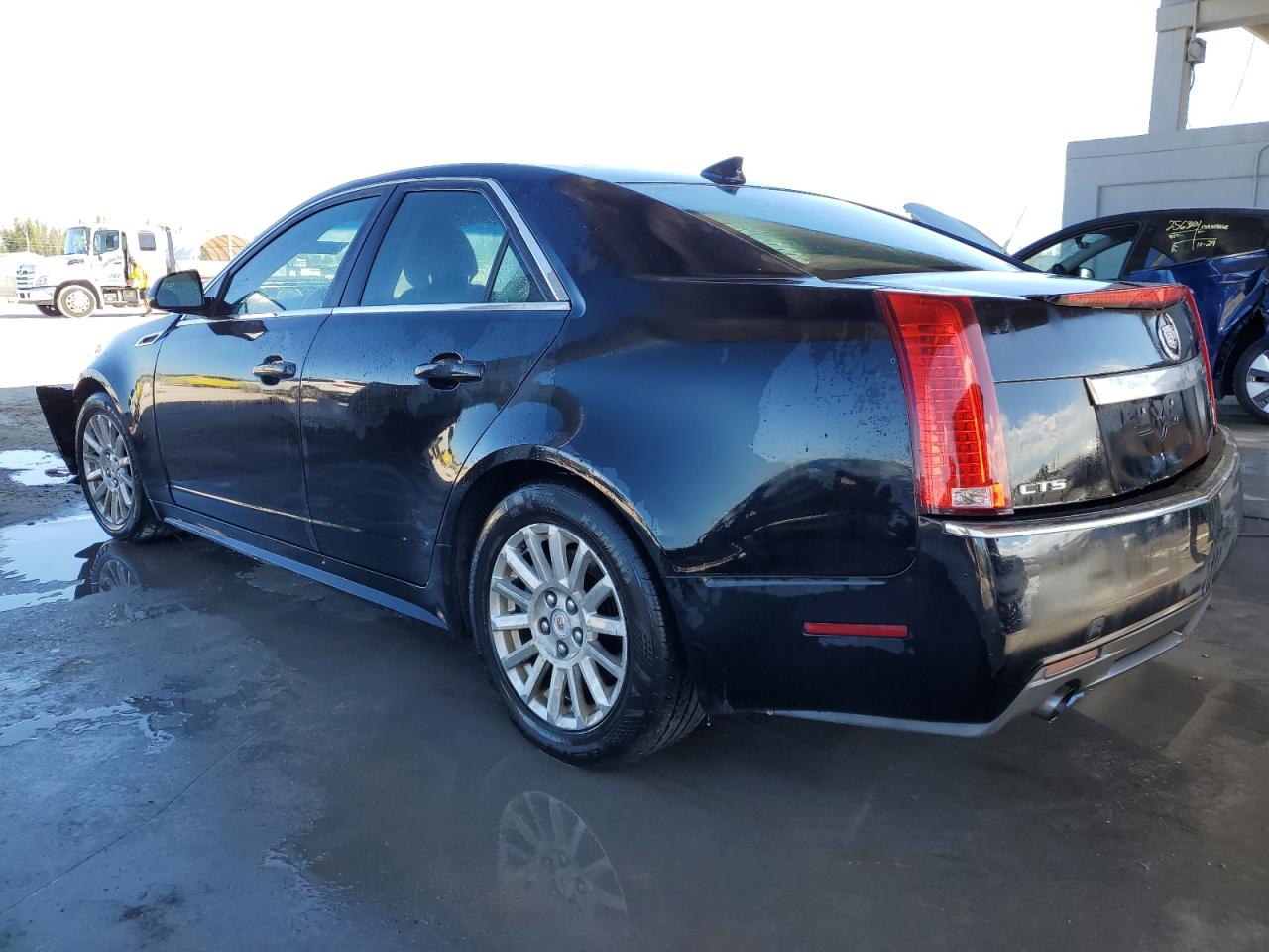 2011 Cadillac CTS VIN 1G6DE5EY3B0168879 Copart auction photo, front end / minor dent/scratches damage thumbnail 2