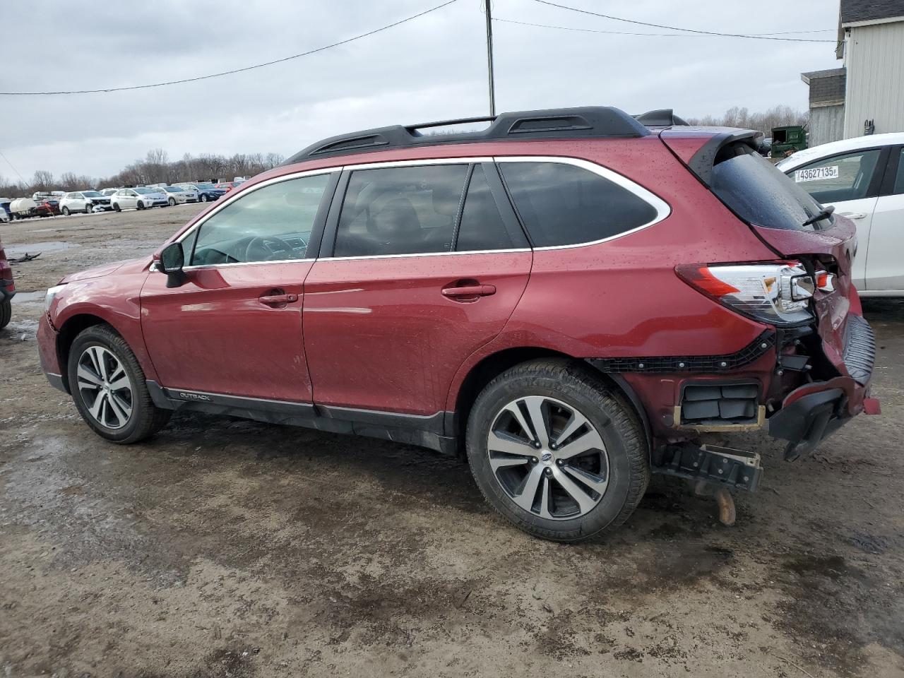 2019 Subaru Outback VIN 4S4BSANC6K3259861 Copart auction photo, rear end damage thumbnail 2