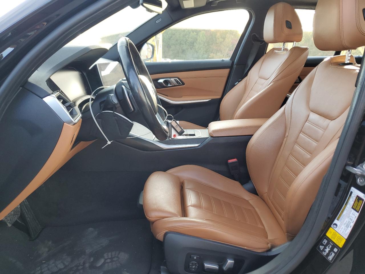 2020 BMW 3er VIN WBA5R7C08LFH70464 Copart auction photo, front end / side damage thumbnail 7