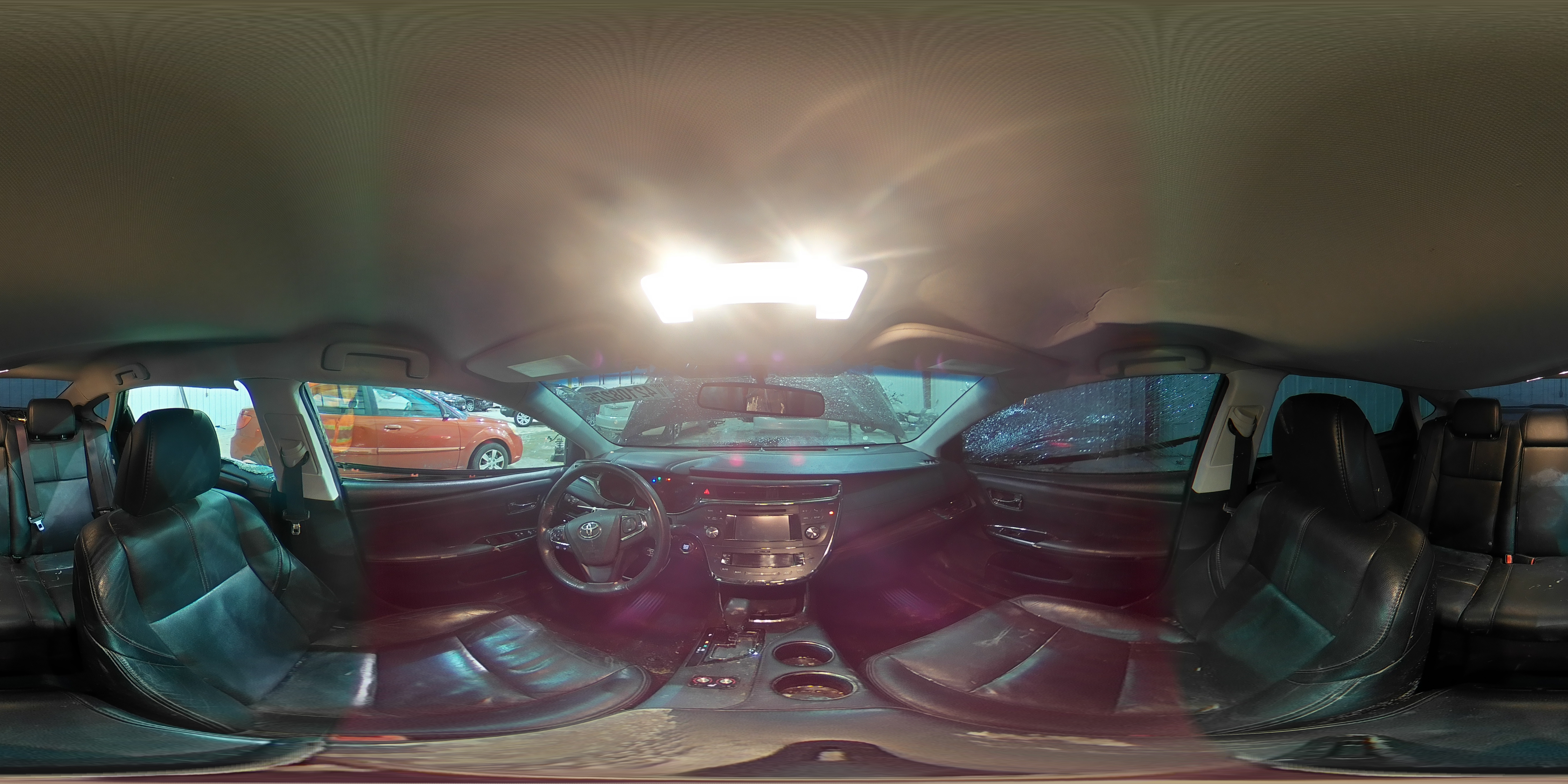 2013 Toyota Avalon VIN 4T1BK1EB1DU043890 Copart auction photo, rollover damage thumbnail 14