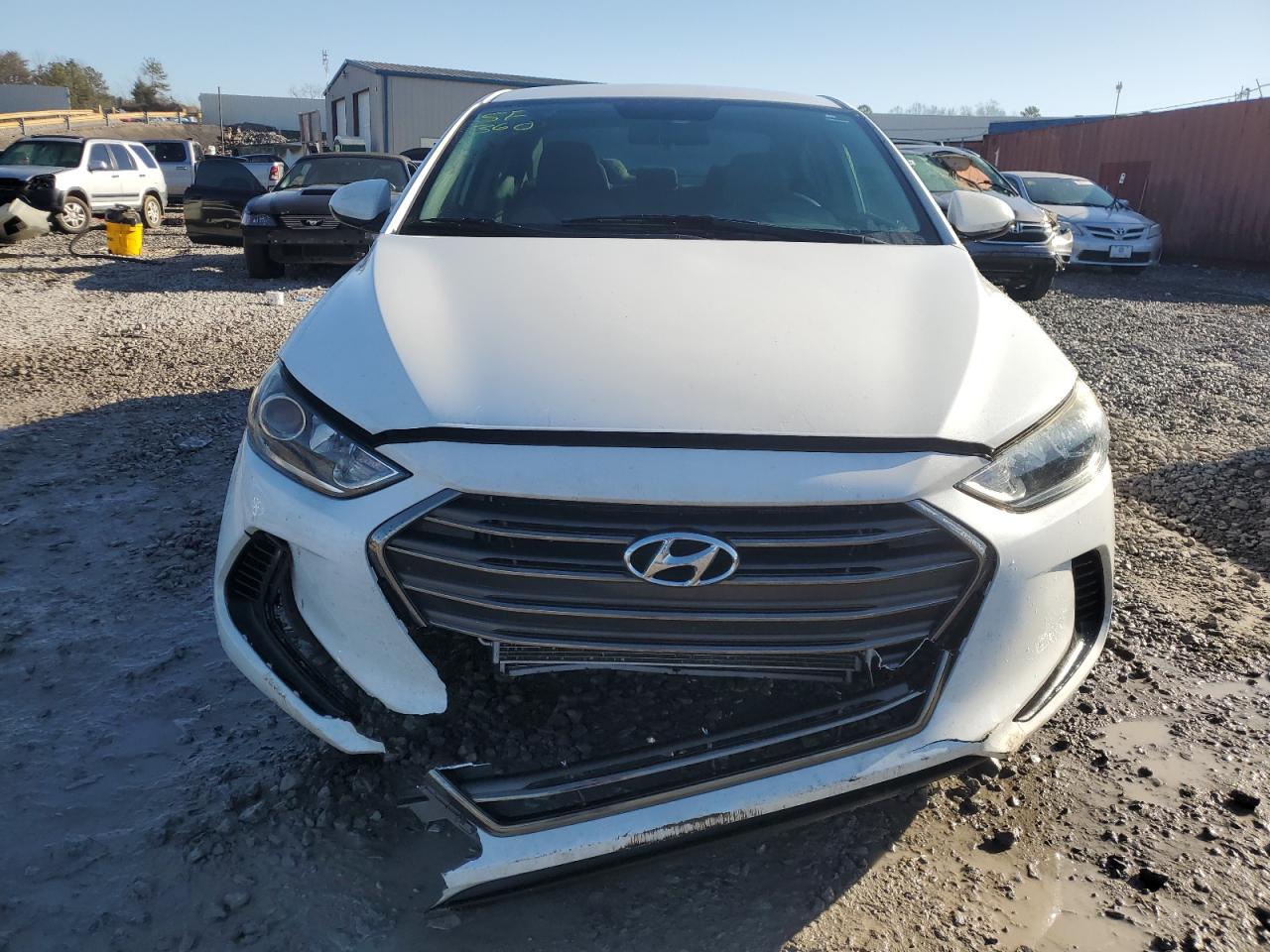 2017 Hyundai Elantra VIN 5NPD84LF7HH196146 Copart auction photo, front end / side damage thumbnail 5