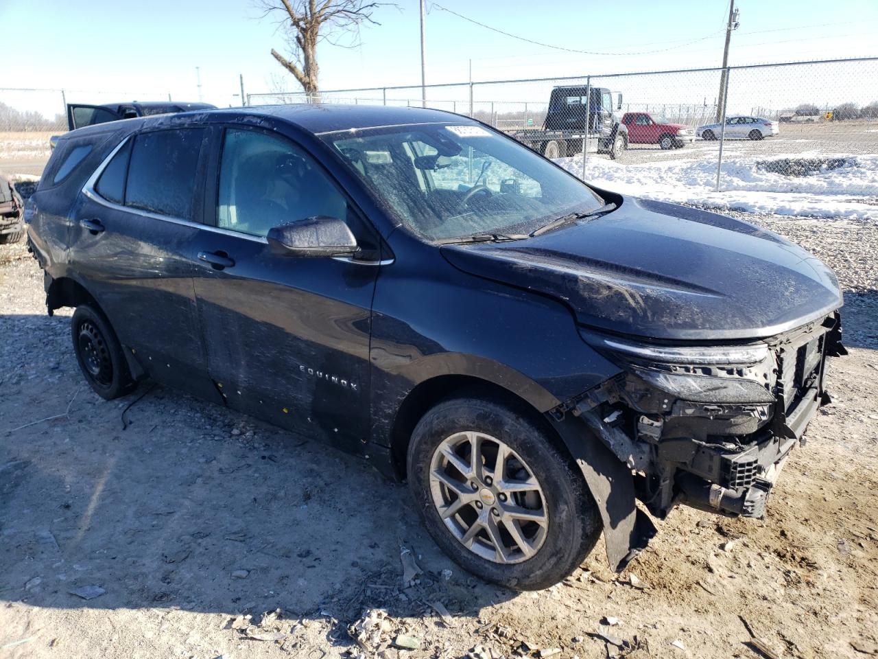 2022 Chevrolet Equinox VIN 2GNAXTEV2N6147898 Copart auction photo, front end / rear end damage thumbnail 4