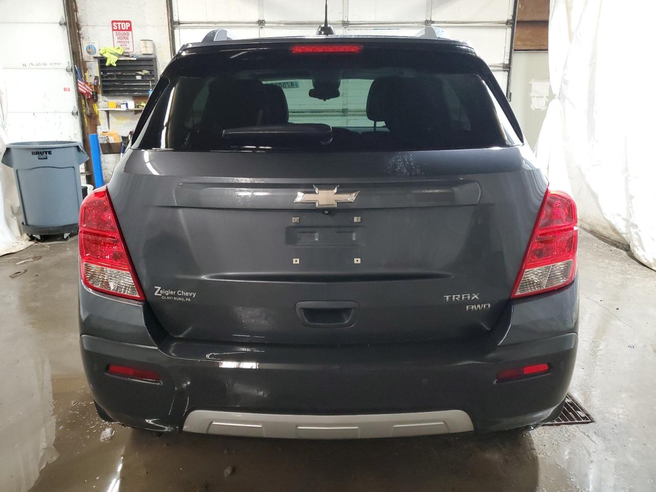 2016 Chevrolet Trax VIN 3GNCJPSB2GL140640 Copart auction photo, all over damage thumbnail 6