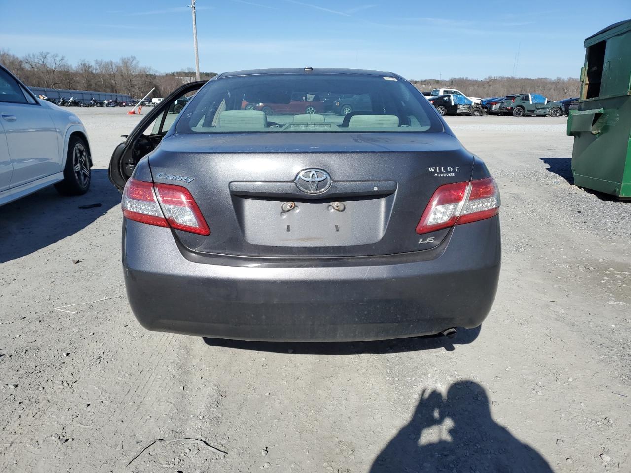 2011 Toyota Camry VIN 4T1BF3EK6BU718436 Copart auction photo, side damage thumbnail 6