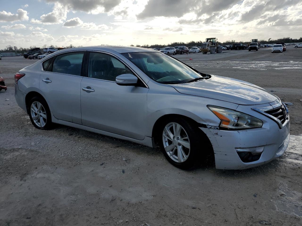 2014 Nissan Altima VIN 1N4AL3AP8EC106376 Copart auction photo, front end / undercarriage damage thumbnail 4