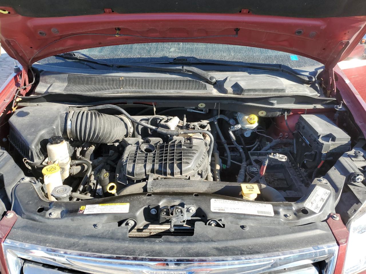 2012 Chrysler Town & Country VIN 2C4RC1CG0CR400549 Copart auction photo, undercarriage damage thumbnail 12