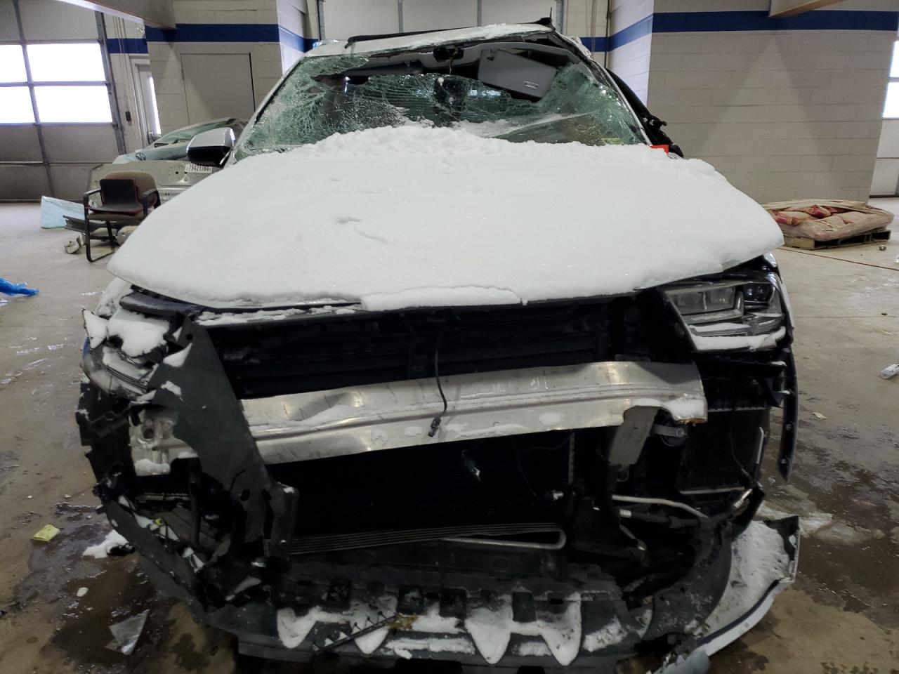 2018 Audi Q7 VIN WA1LAAF77JD042299 Copart auction photo, rollover damage thumbnail 5