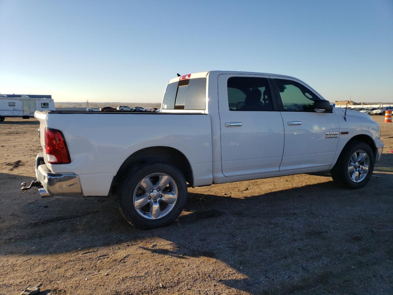 2016 RAM 1500 VIN 1C6RR7LM2GS111868 Copart auction photo, front end / hail damage thumbnail 3