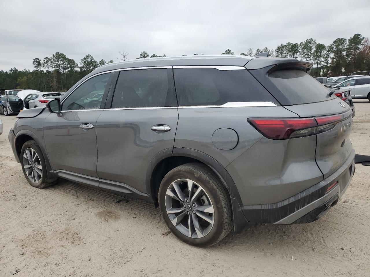 2024 Infiniti QX60 VIN 5N1DL1FR6RC334996 Copart auction photo, front end damage thumbnail 2