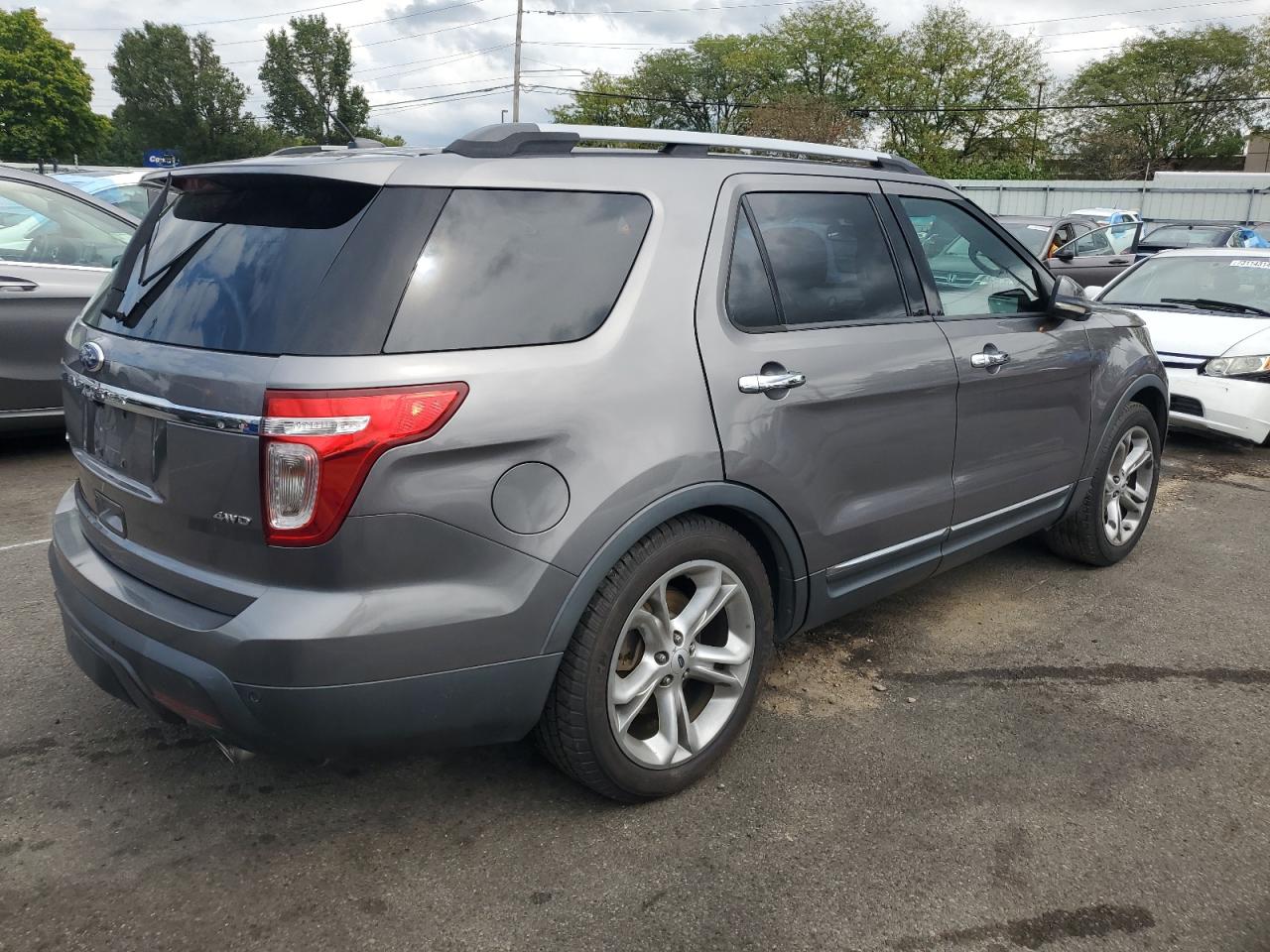 2012 Ford Explorer VIN 1FMHK8F87CGA63760 Copart auction photo, all over / undercarriage damage thumbnail 3