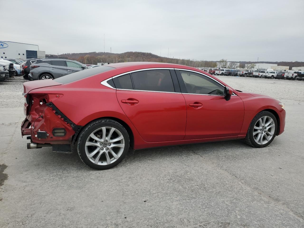 2015 Mazda 6 VIN JM1GJ1V59F1183150 Copart auction photo, rear end damage thumbnail 3