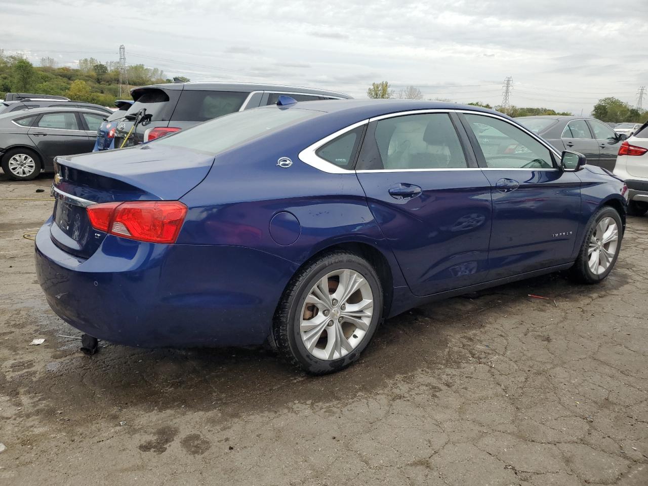 2014 Chevrolet Impala VIN 1G1125S35EU135440 Copart auction photo, front end damage thumbnail 3