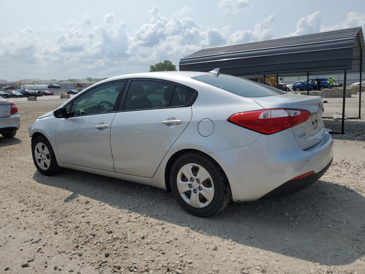 2016 KIA Forte VIN KNAFK4A68G5573771 Copart auction photo, front end / rear end damage thumbnail 2