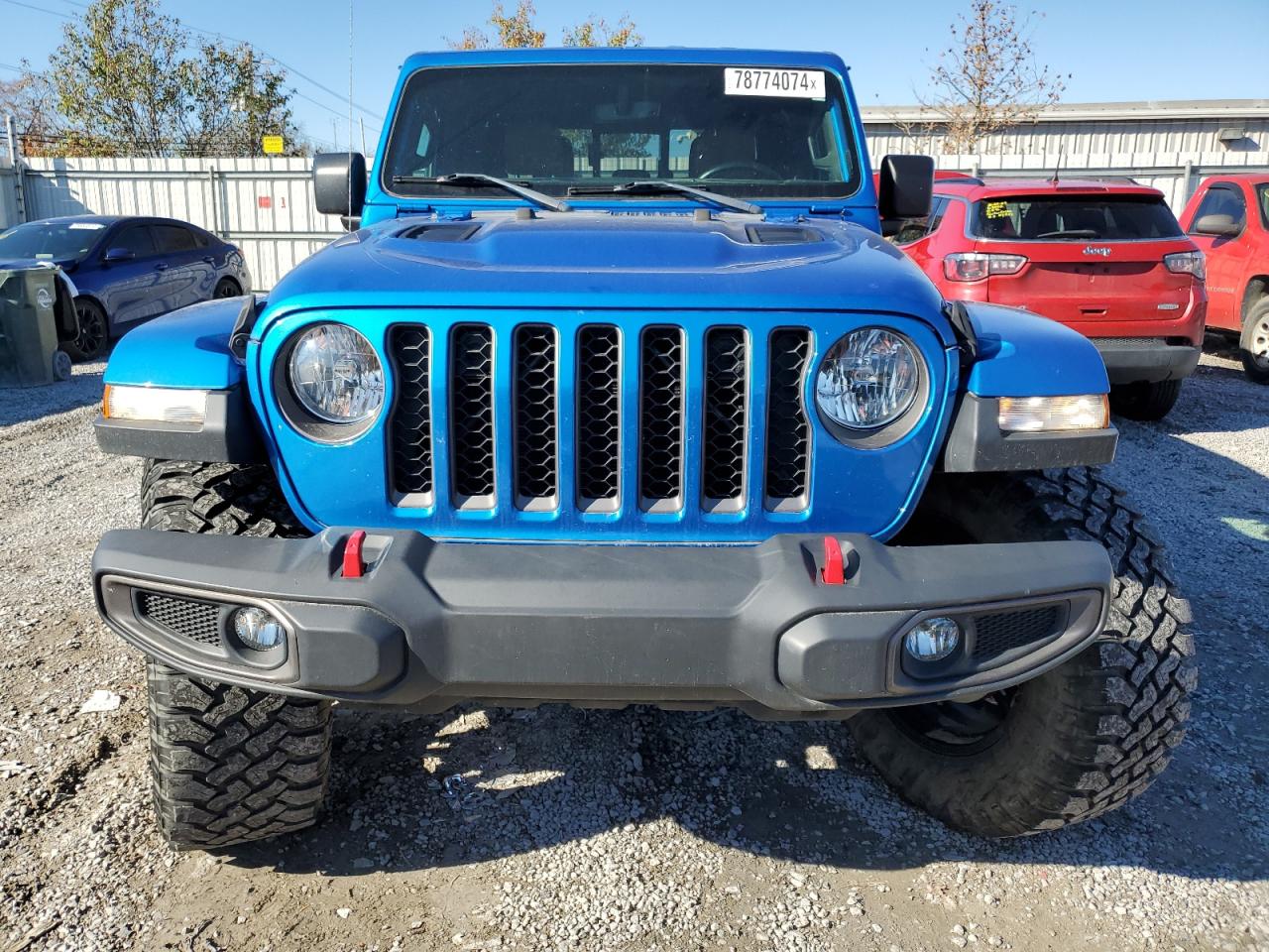 2020 Jeep Gladiator VIN 1C6JJTBG7LL165700 Copart auction photo, undercarriage damage thumbnail 5