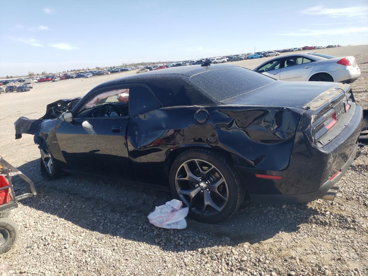 2015 Dodge Challenger VIN 2C3CDZBT7FH869412 Copart auction photo, front end / side damage thumbnail 2