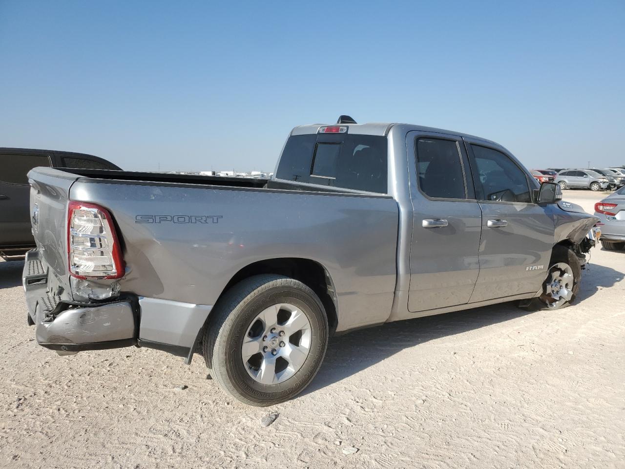 2022 RAM 1500 VIN 1C6RREBT8NN157259 Copart auction photo, front end / undercarriage damage thumbnail 3