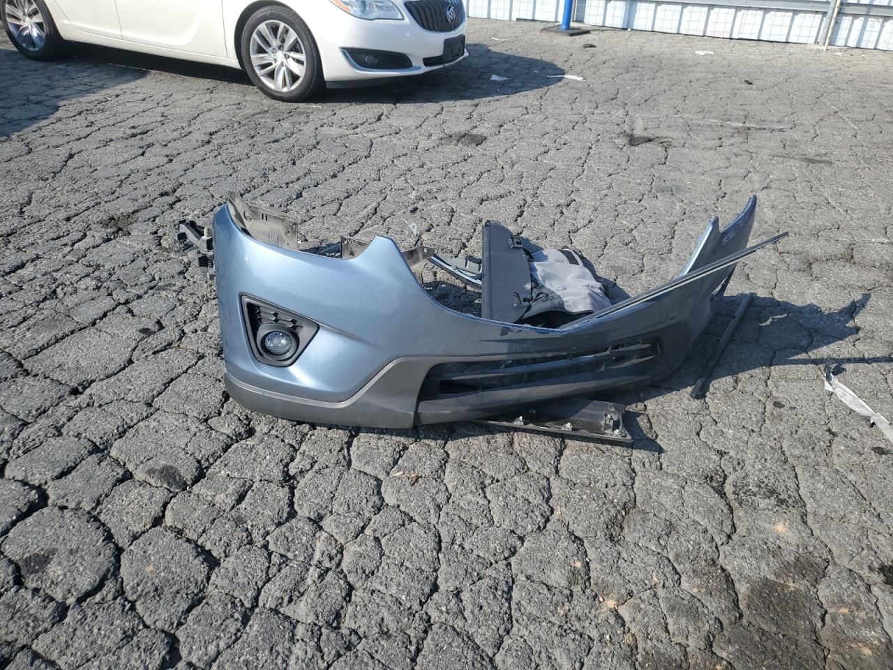 2014 Mazda CX-5 VIN JM3KE2DY0E0402394 Copart auction photo, front end / side damage thumbnail 13