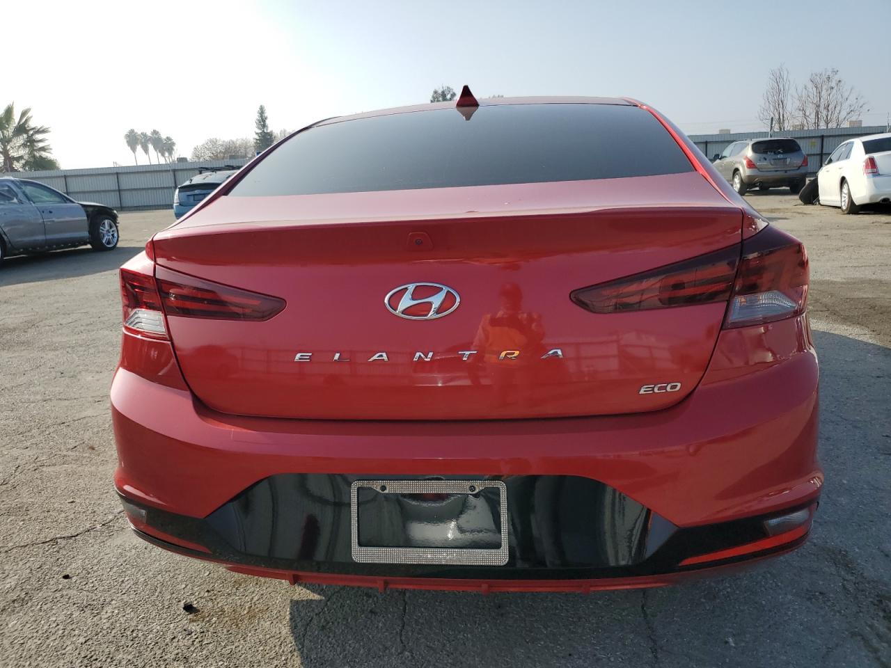 2020 Hyundai Elantra VIN 5NPD94LA5LH551499 Copart auction photo, front end / side damage thumbnail 6