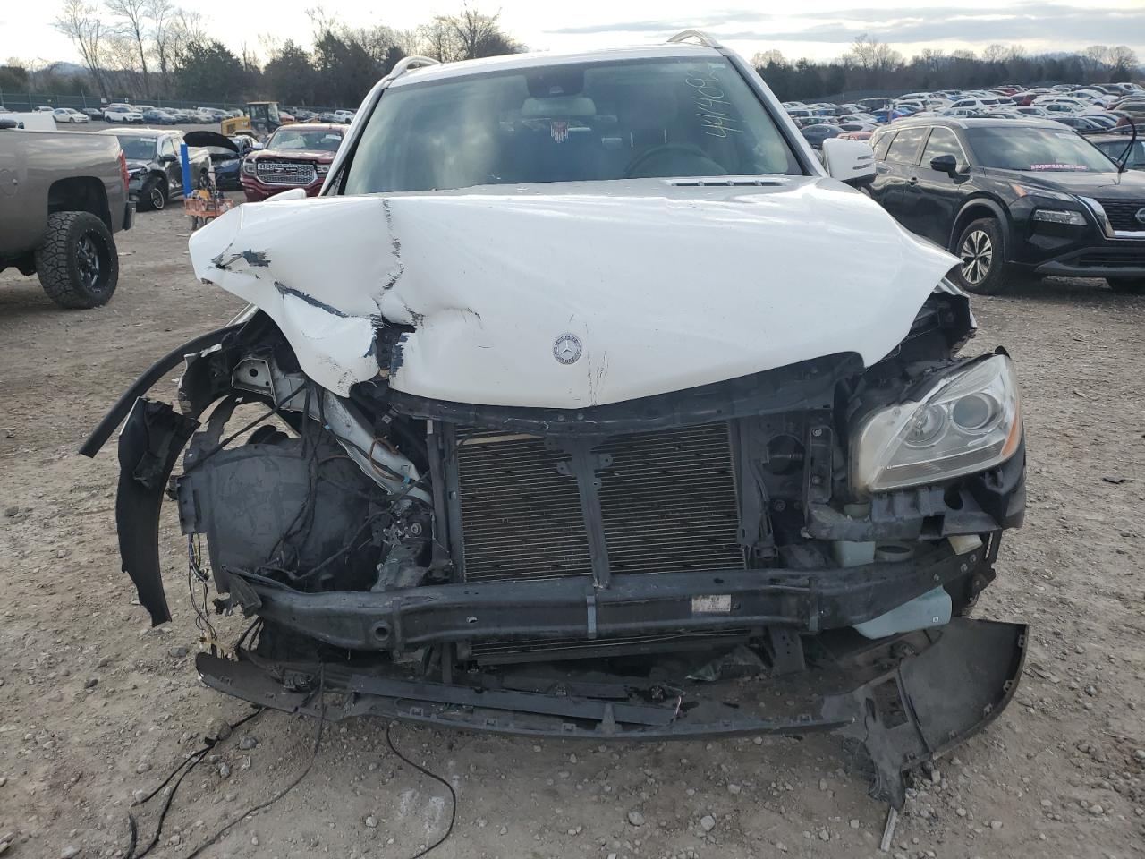 2015 Mercedes-Benz M-klasse VIN 4JGDA5JBXFA501746 Copart auction photo, front end damage thumbnail 5