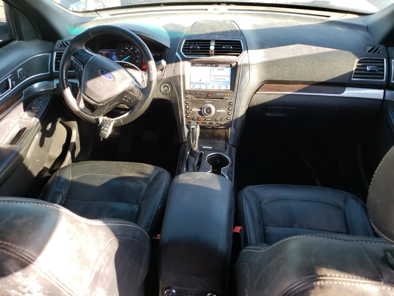 2017 Ford Explorer VIN 1FM5K8FHXHGB41765 Copart auction photo, side / hail damage thumbnail 8