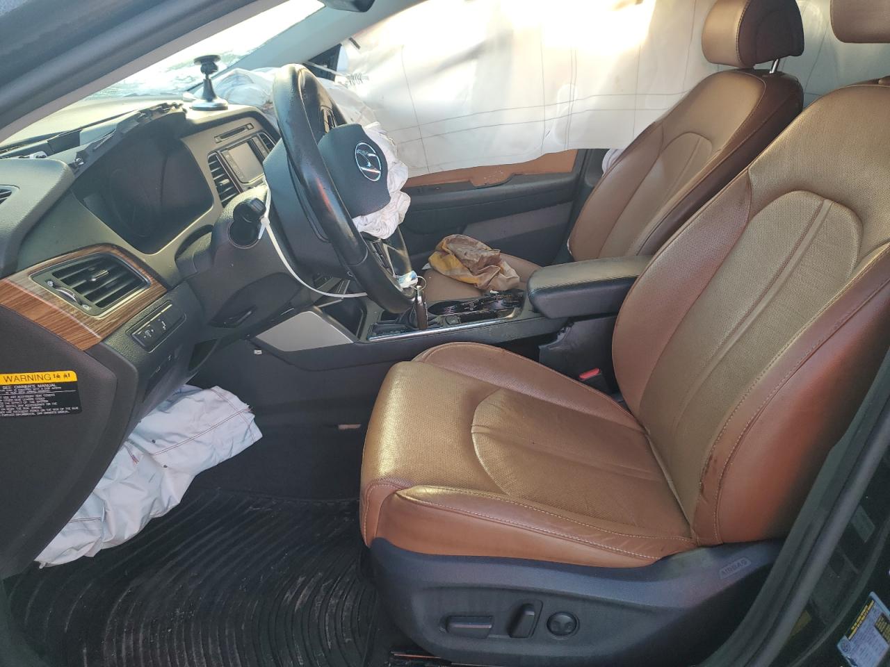 2015 Hyundai Sonata VIN 5NPE34AF9FH086959 Copart auction photo, all over damage thumbnail 7