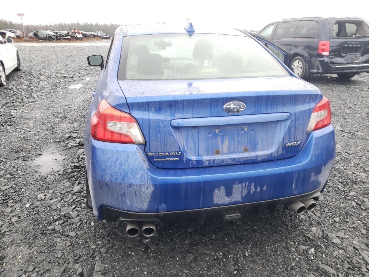2020 Subaru WRX VIN JF1VA1A6XL9800807 Copart auction photo, front end / side damage thumbnail 6