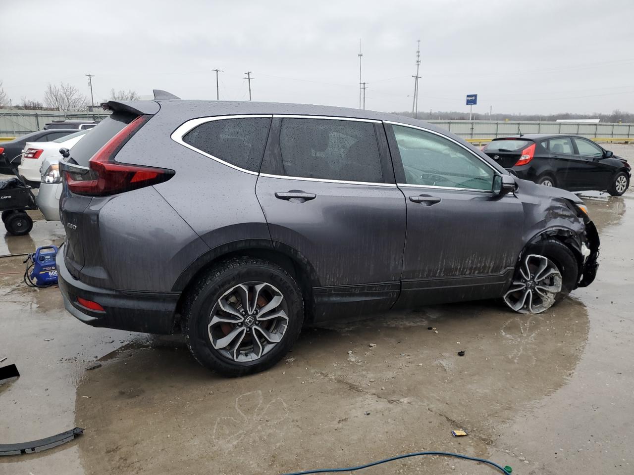2020 Honda CR-V VIN 5J6RW2H54LL040600 Copart auction photo, front end damage thumbnail 3