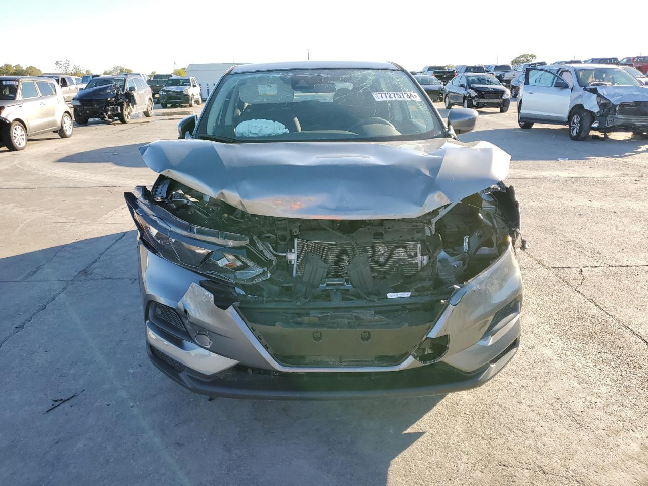 2020 Nissan Rogue VIN JN1BJ1CV5LW261566 Copart auction photo, front end damage thumbnail 5
