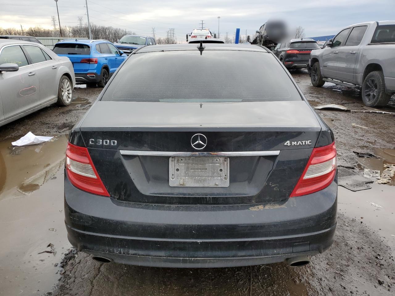 2010 Mercedes-Benz C-klasse VIN WDDGF8BB2AF439778 Copart auction photo, front end damage thumbnail 6