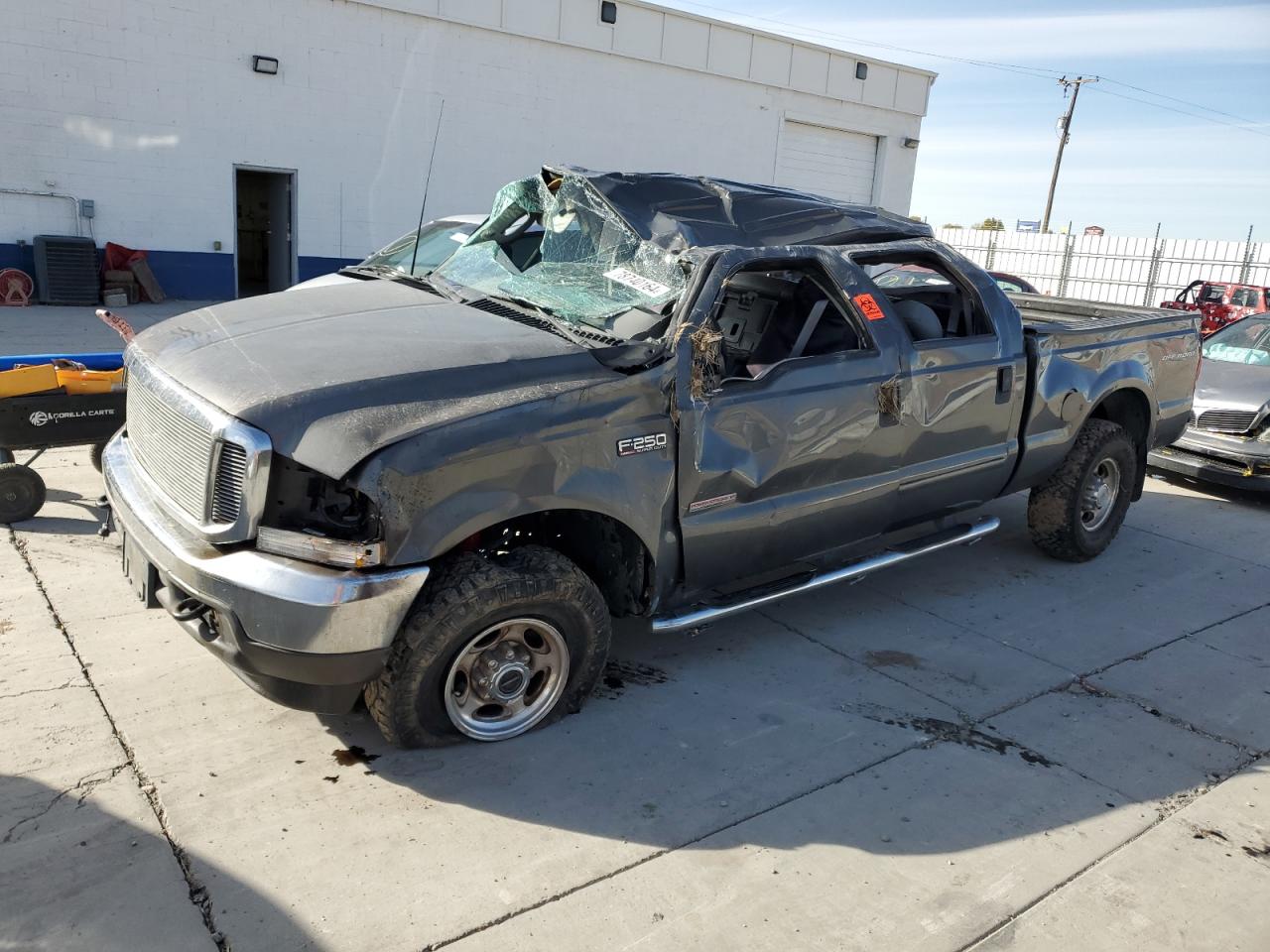2003 Ford F250 VIN 1FTNW21P63EC69266