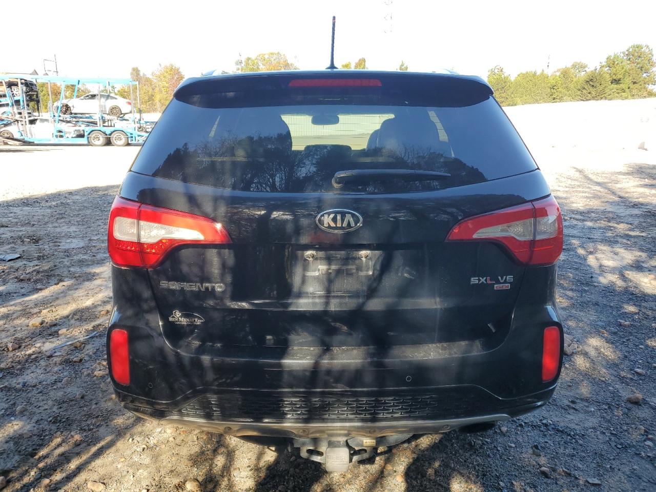 2014 KIA Sorento VIN 5XYKW4A78EG468344 Copart auction photo, front end / side damage thumbnail 6