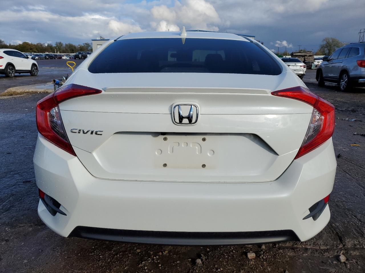 2018 Honda Civic VIN JHMFC1F44JX022477 Copart auction photo, front end / side damage thumbnail 6