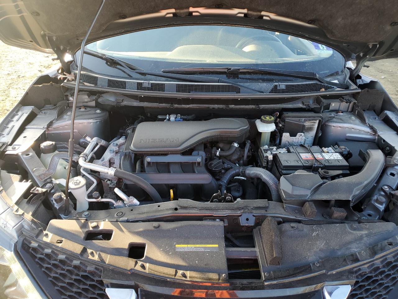 2019 Nissan Rogue VIN JN1BJ1CR7KW626623 Copart auction photo, front end damage thumbnail 12