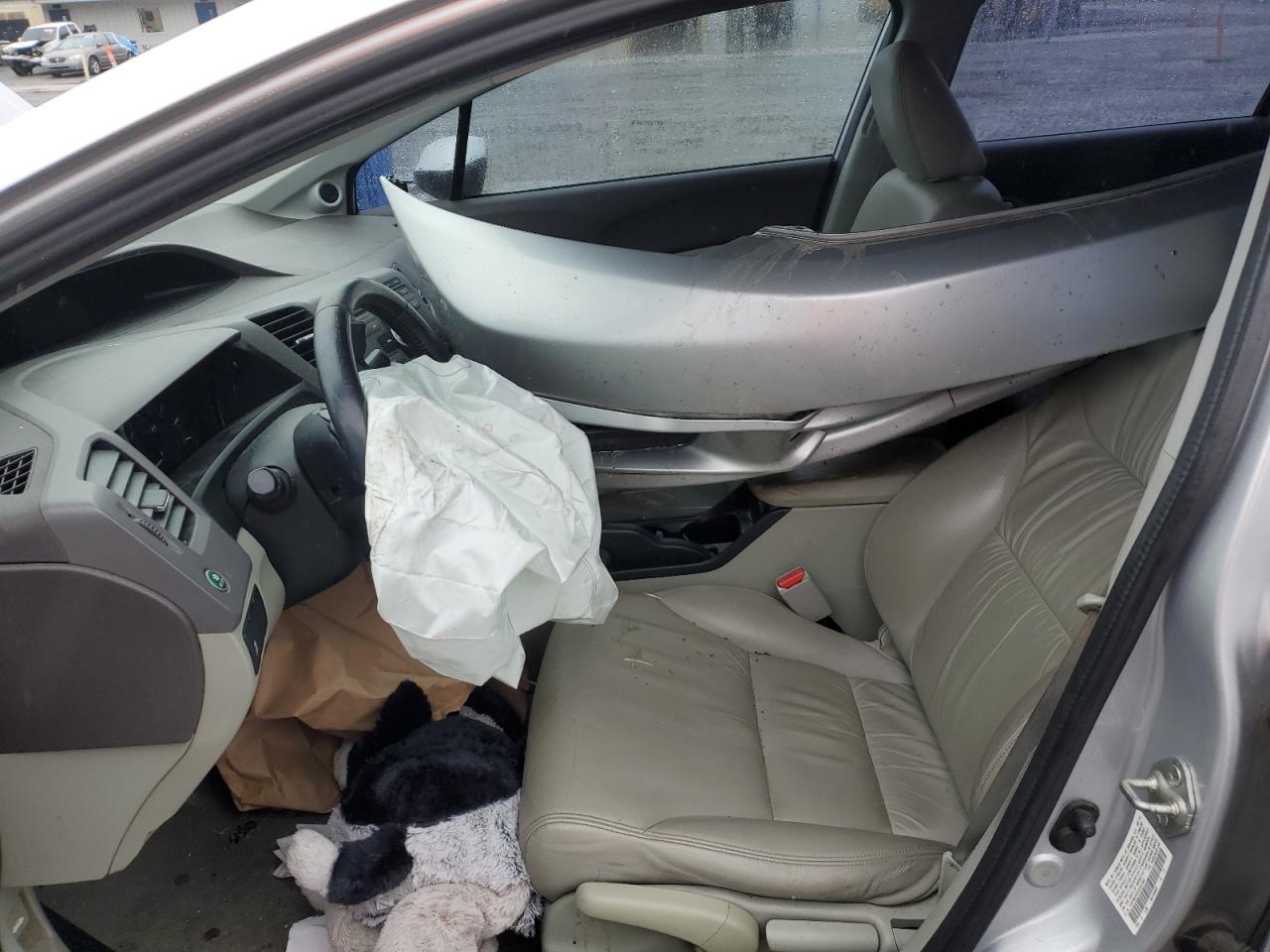 2012 Honda Civic VIN 19XFB2F9XCE337583 Copart auction photo, front end damage thumbnail 7