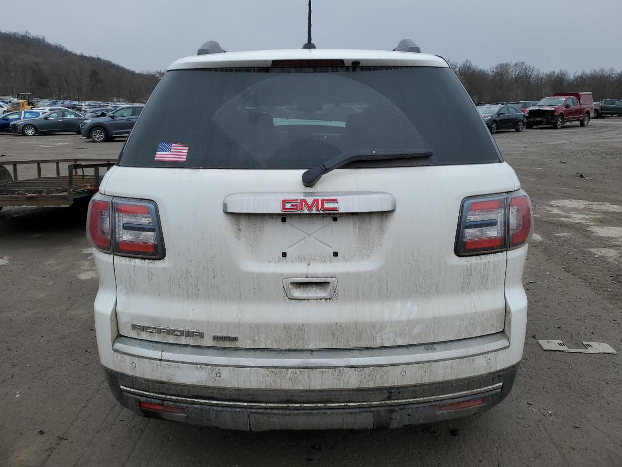 2017 GMC Acadia VIN 1GKKRSKD6HJ177916 Copart auction photo, front end damage thumbnail 6