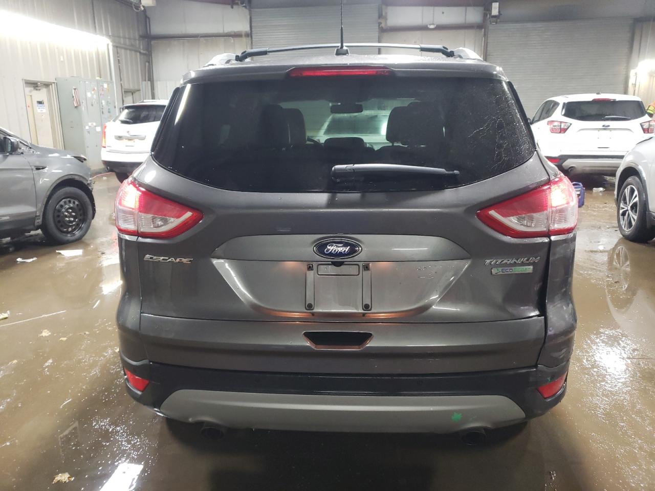 2013 Ford Escape VIN 1FMCU0J98DUD76177 Copart auction photo, rear end damage thumbnail 6