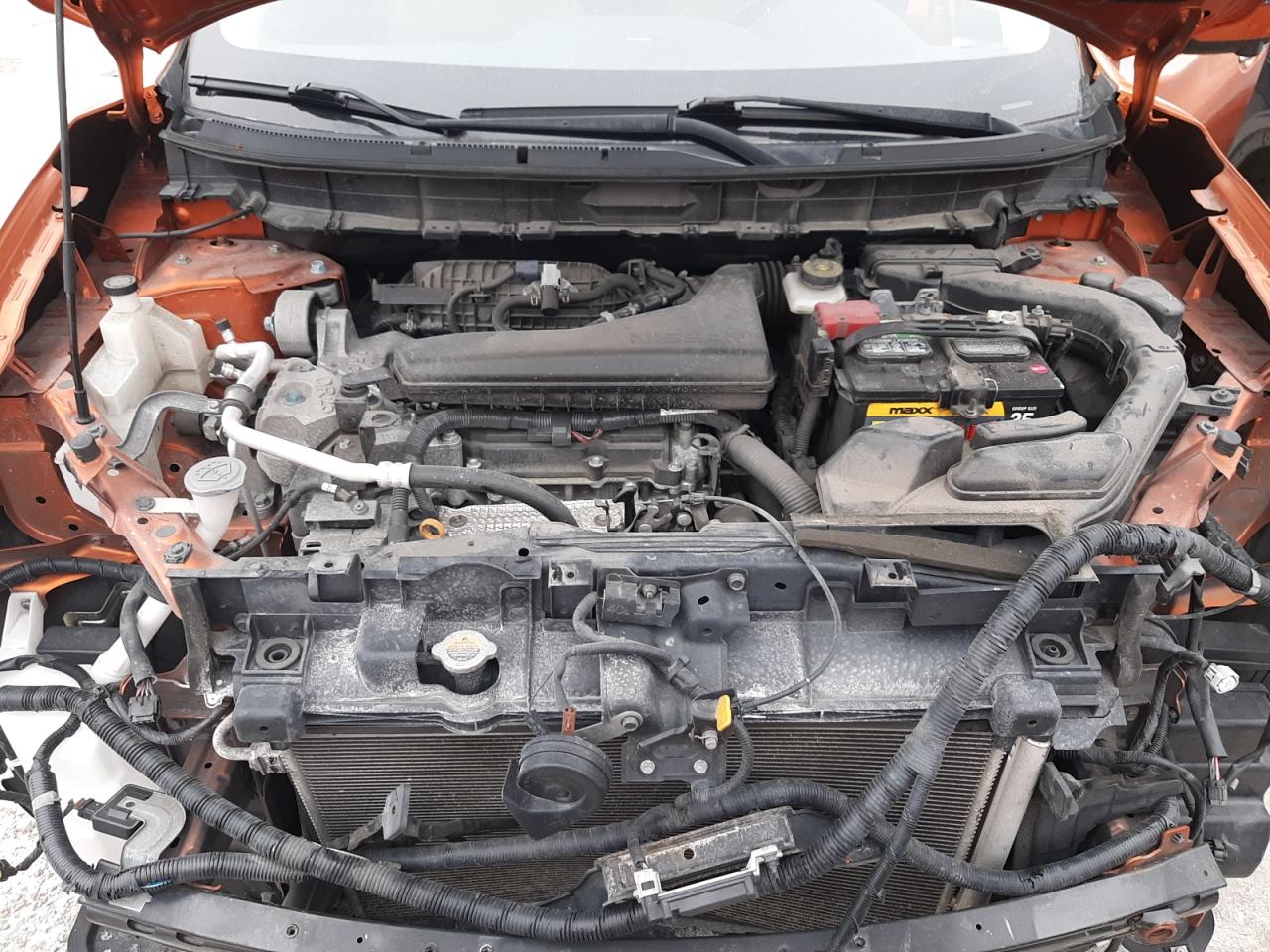 2017 Nissan Rogue VIN JN8AT2MT1HW384475 Copart auction photo, front end damage thumbnail 12