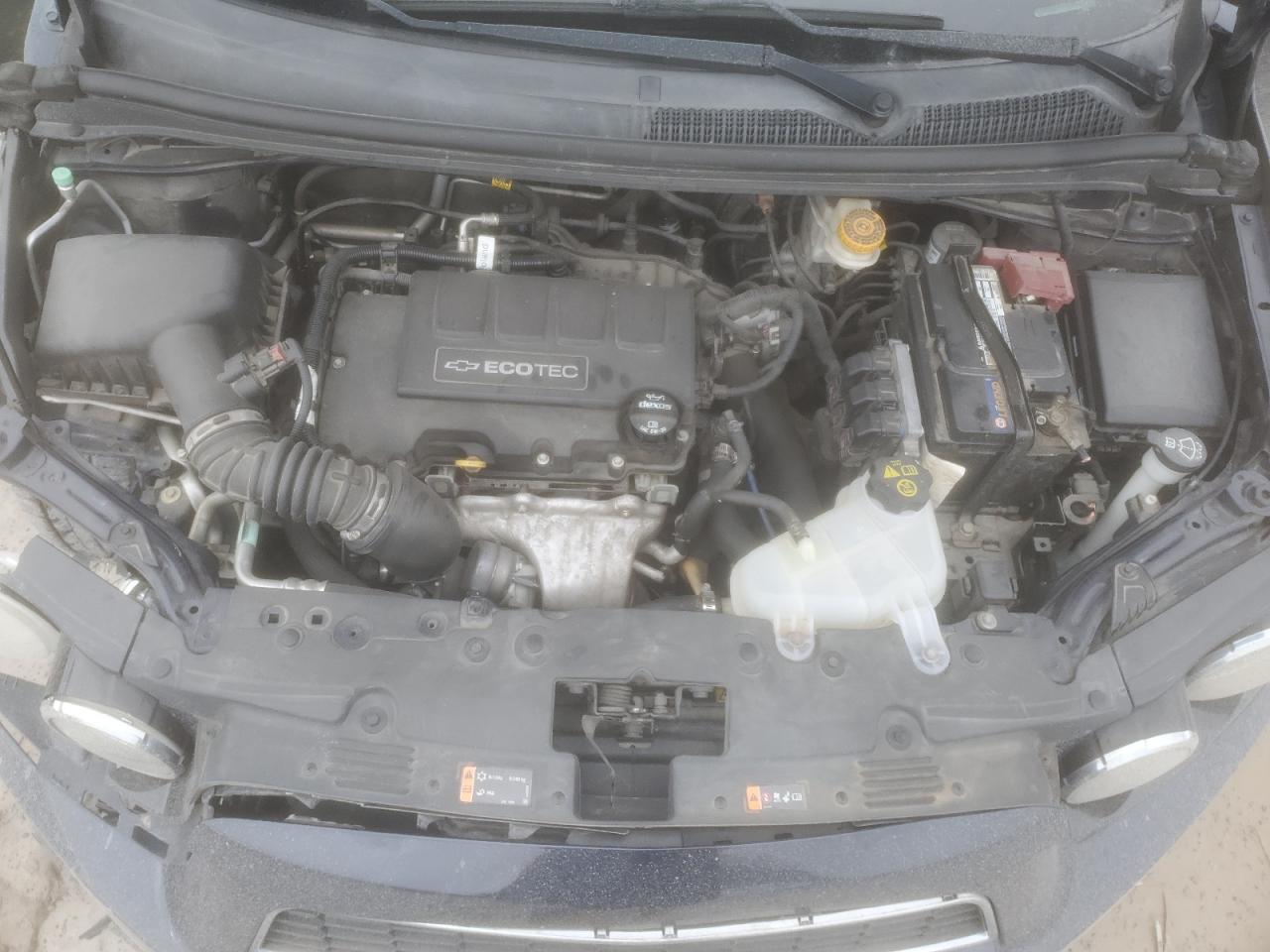 2016 Chevrolet Sonic VIN 1G1JE6SB0G4161080 Copart auction photo, front end damage thumbnail 11