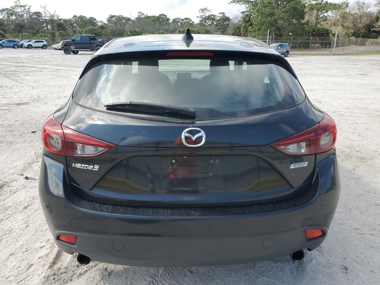 2014 Mazda 3 VIN JM1BM1L78E1192992 Copart auction photo, front end / minor dent/scratches damage thumbnail 6