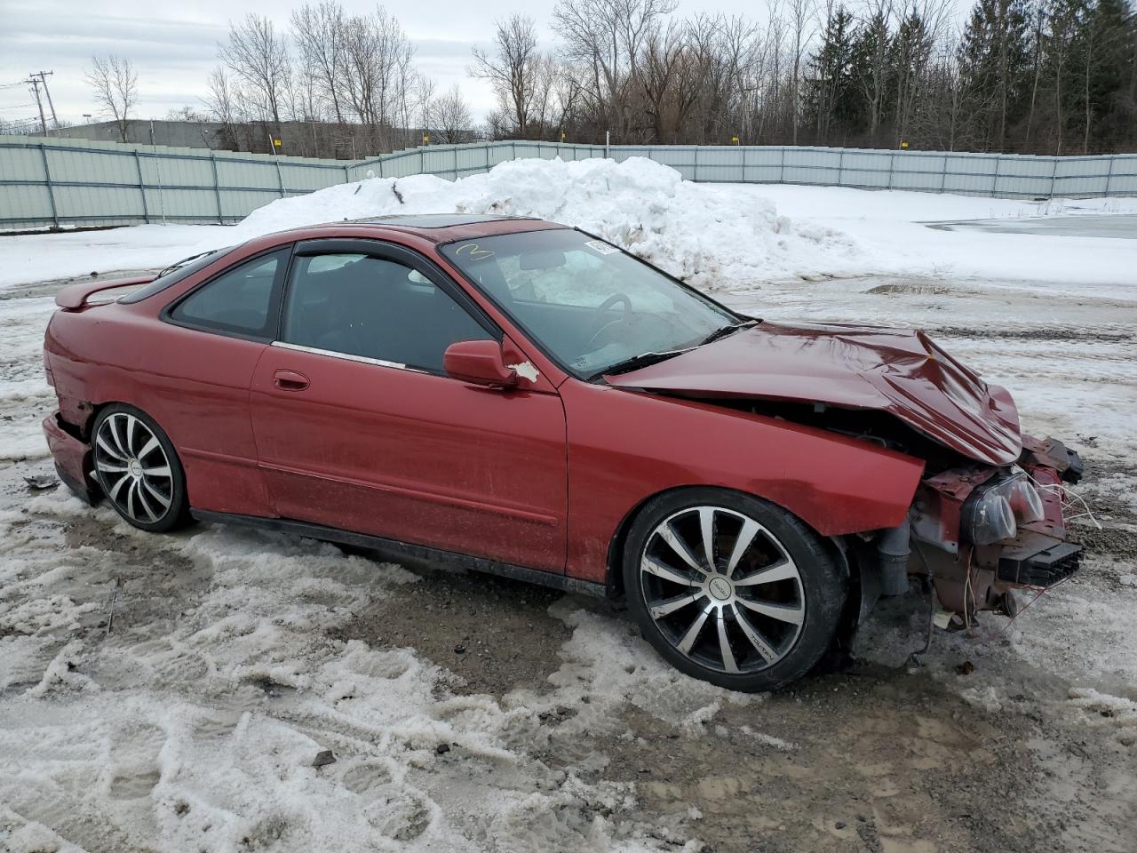 2000 Acura Integra VIN JH4DC4457YS001022 Copart auction photo, front end / rear end damage thumbnail 4